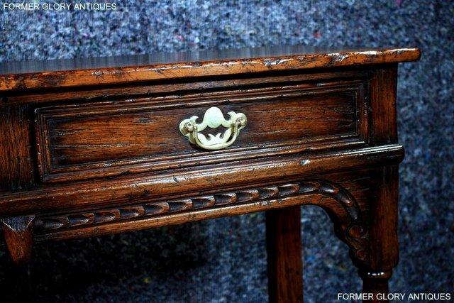 Image 67 of TITCHMARSH & GOODWIN OAK LAMP PHONE HALL CONSOLE TABLE STAND