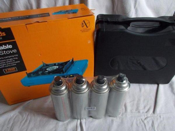 Image 12 of Camping Hiking Camper shed picnic stove & 1 gas canister