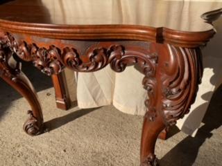 Image 3 of Antique mahogany side table