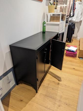 Image 2 of Sharp Black Sideboard - Perfect for Modern Living