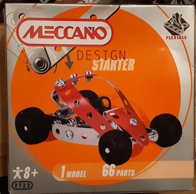 Preview of the first image of Meccano design starter model go kart kit for ages 8 plus New.