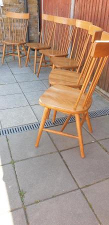 Image 4 of Mid Century dining chairs x 6