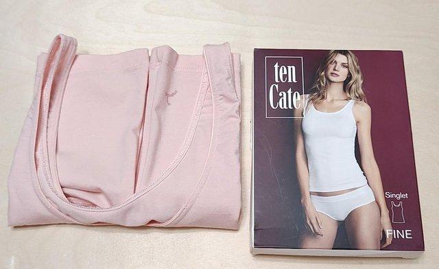 Image 12 of Ten Cate Vest Pink Large. Pink & Grey Bra Medium 12/14