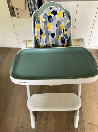 Image 2 of ORIBEL cocoon high chair [cash and collection only]