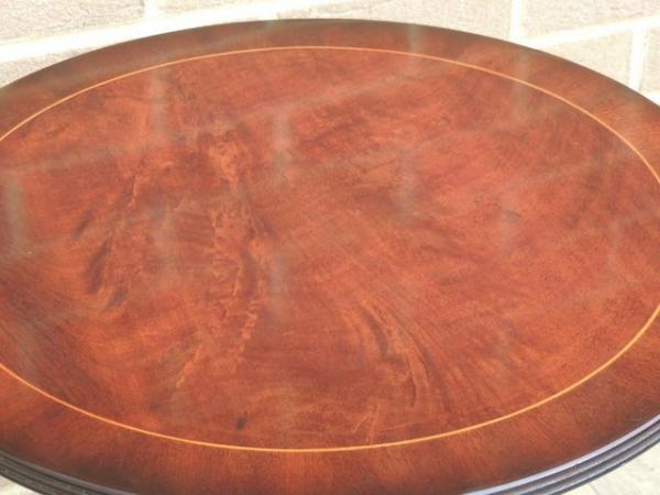 Image 8 of Foldable Mahogany Side Table (UK Delivery)