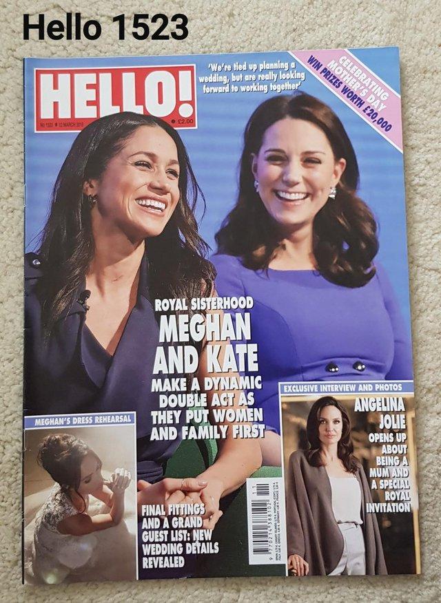 Preview of the first image of Hello Magazine 1523 - Royal Sisterhood - Meghan & Kate.