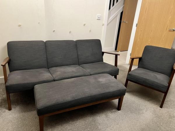 Image 1 of IKEA EKANEST sofa collection - grey