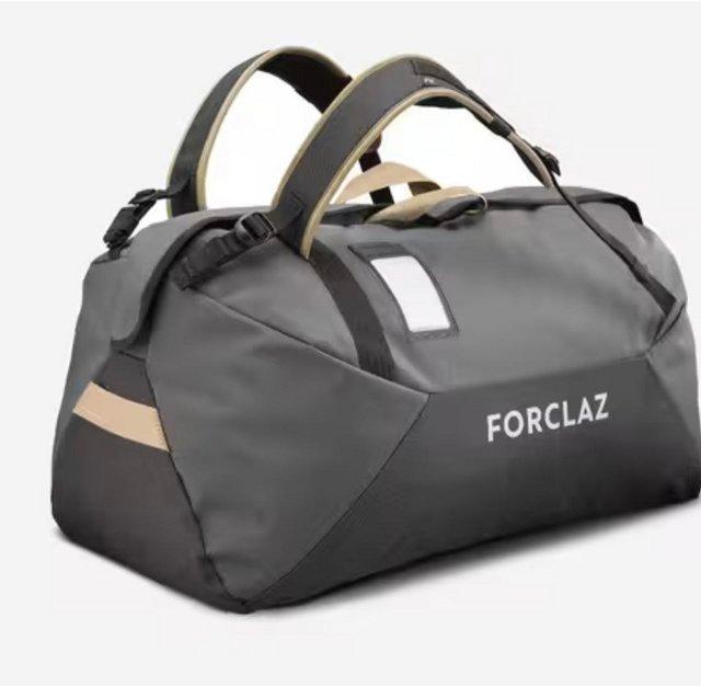 Preview of the first image of FORCLAZ Trekking Carry Bag - 100 L - DUFFEL 100 BASIc.