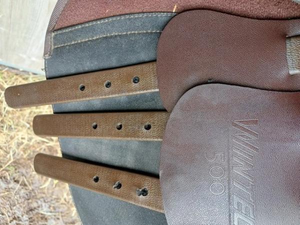 Image 2 of wintec 17 1/2" brown gp saddle