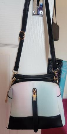 Image 2 of Colour Block Handbag Shein