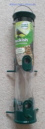 Image 5 of Peckish brand 3 seed bird feeder