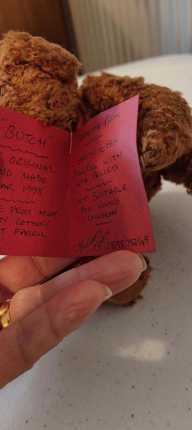 Preview of the first image of Butch Mulberry collectors bear.