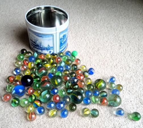 Image 1 of Vintage collectible Glass marbles