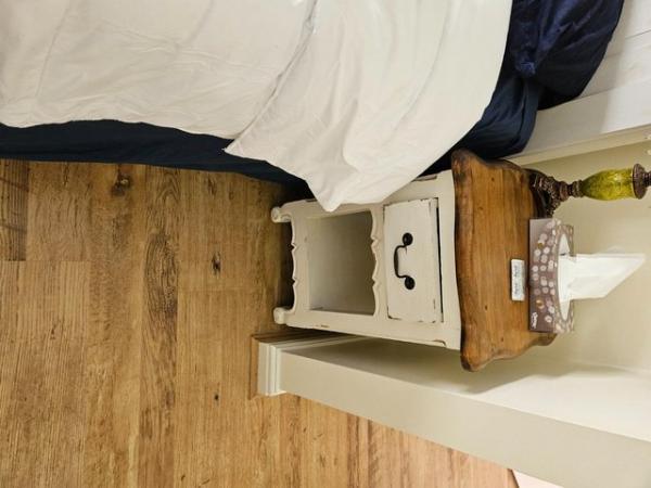Image 1 of Shabby Chic Bedside Cabinet X 2