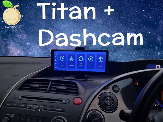 Preview of the first image of Titan+ DashCam| 10"| CarPlay & Android Auto|.