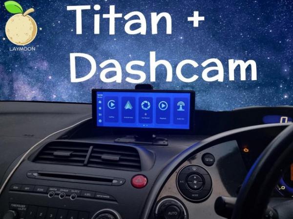 Image 1 of Titan+ DashCam| 10"| CarPlay & Android Auto|