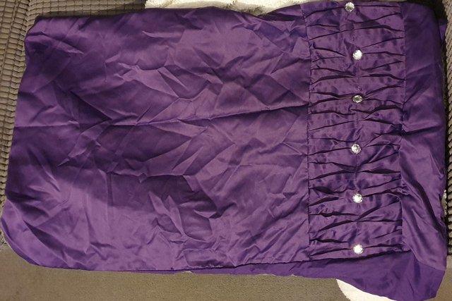 Image 2 of Purple Single Duvet Cover & Pillowcase Set