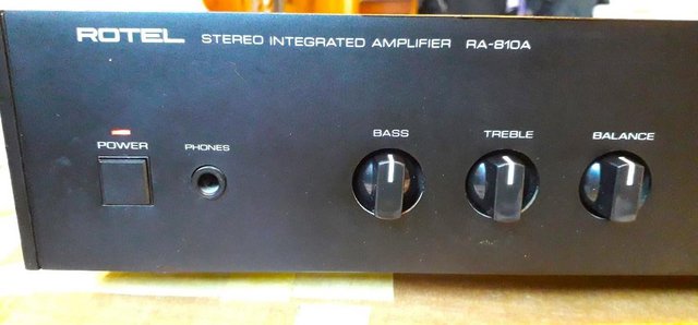 Image 2 of Rotel RA810A amplifier in good condition , fully working