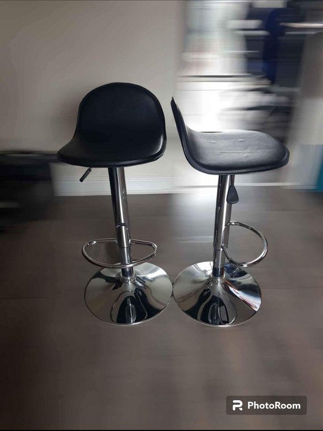 Preview of the first image of Pair of breakfast / bar stools..