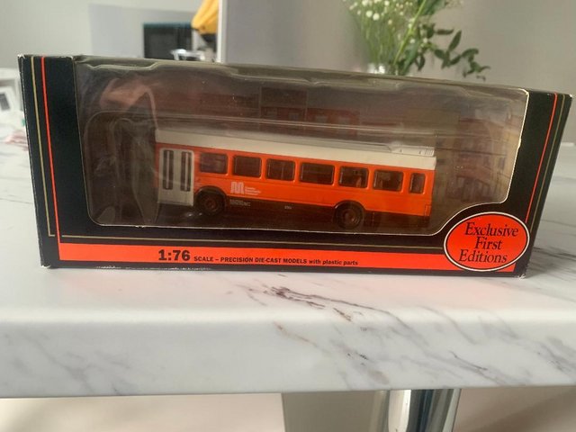 Preview of the first image of SCALE MODEL 1970s GTR MANCHESTER LEYLAND BUS.