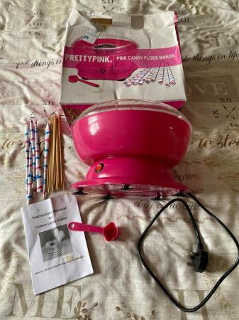 Image 2 of candy floss maker with full instructions & original box