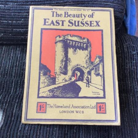 Image 1 of RARE 1931 book. BEAUTY OF EAST SUSSEX in camera pictures