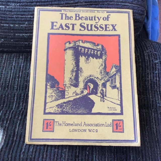 Preview of the first image of RARE 1931 book. BEAUTY OF EAST SUSSEX in camera pictures.