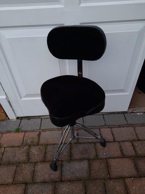Preview of the first image of Drum Throne/Stool..Gibraltar - hardly used.