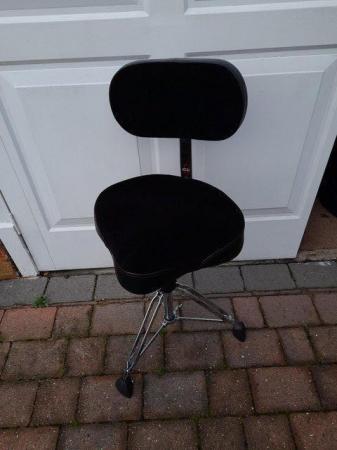Image 1 of Drum Throne/Stool..Gibraltar - hardly used