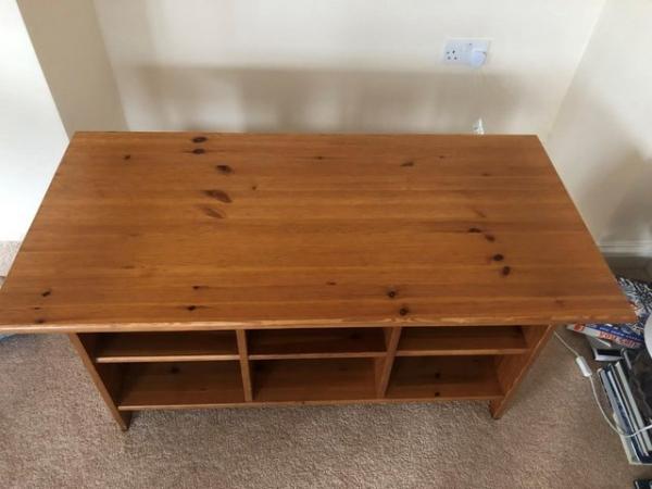 Image 2 of Ikea coffee table with storage