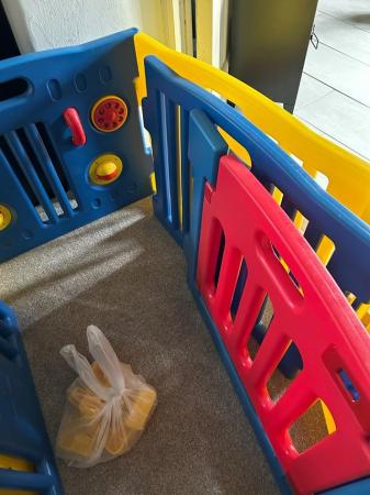 Image 3 of Baby Playpen (Plastic) - 8 panels, joiners