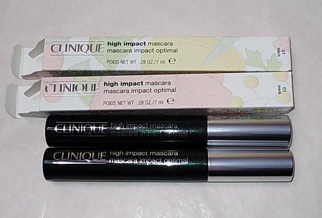 Image 6 of New Two Clinique High Impact Mascara Black 7ml Collect Post