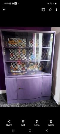 Image 1 of One of a kind upcycled Alice in Wonderland  drinks cabinet