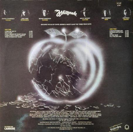 Image 3 of WHITESNAKE Come An’ Get It 1981 French 1st press LP. NM/EX+.