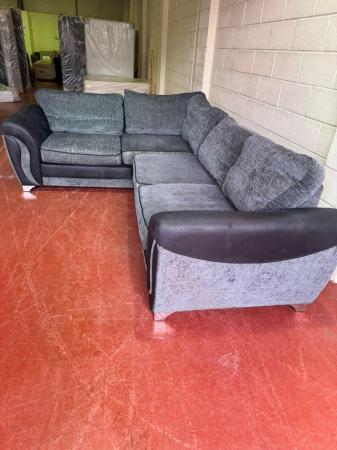 Image 3 of 1 corner 2 sofa fixed back