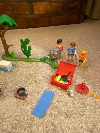 Image 1 of PlayMobil Camping with Tent (5435)