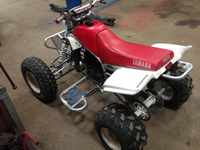Preview of the first image of YAMAHA BLASTER 250 QUAD 1990 2 STROKE VGC.