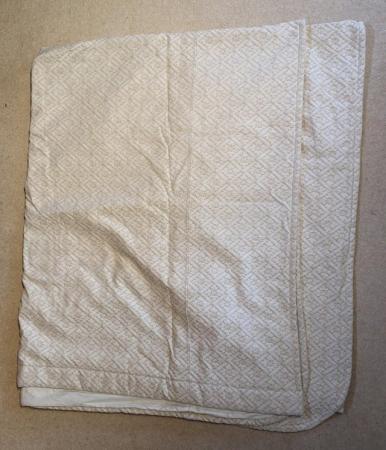 Image 1 of Vintage Textured Cream Bed Throw 250 x 415 cm