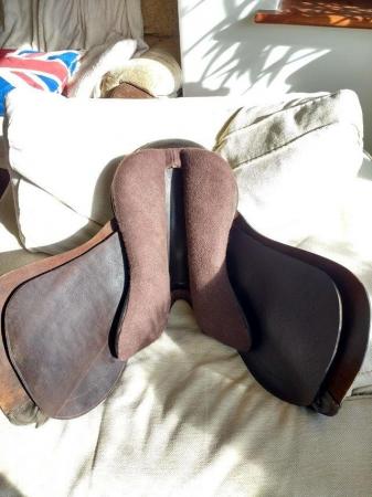 Image 1 of Barry Swaine 17.5" brown general purpose saddle