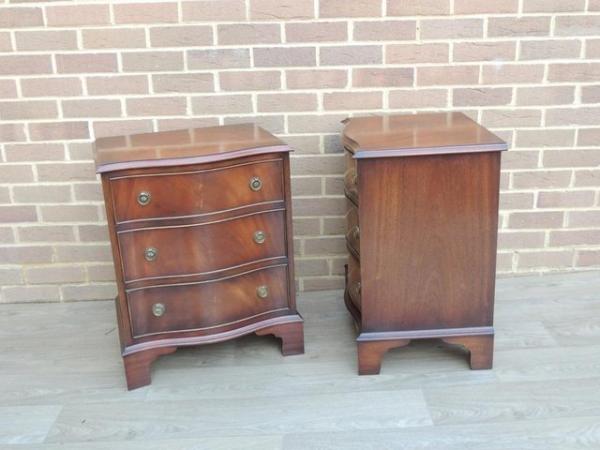 Image 18 of Pair of Bevan Funnell Bedside Chests (UK Delivery)