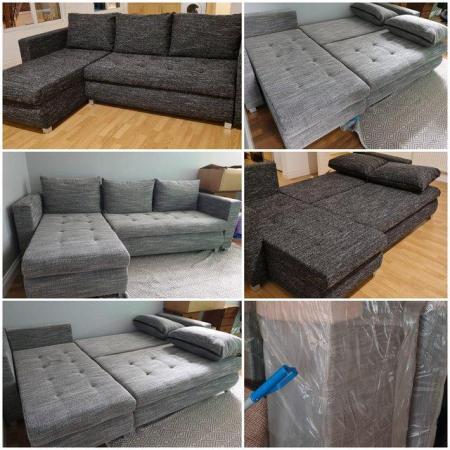 Image 3 of ?? BRAND NEW Corner Sofa Bed. Was £750 now only £350.