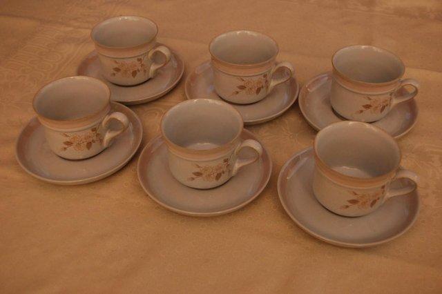 Image 2 of Denby Normandy Dinnerware, 24 Items, Excellent Condition.