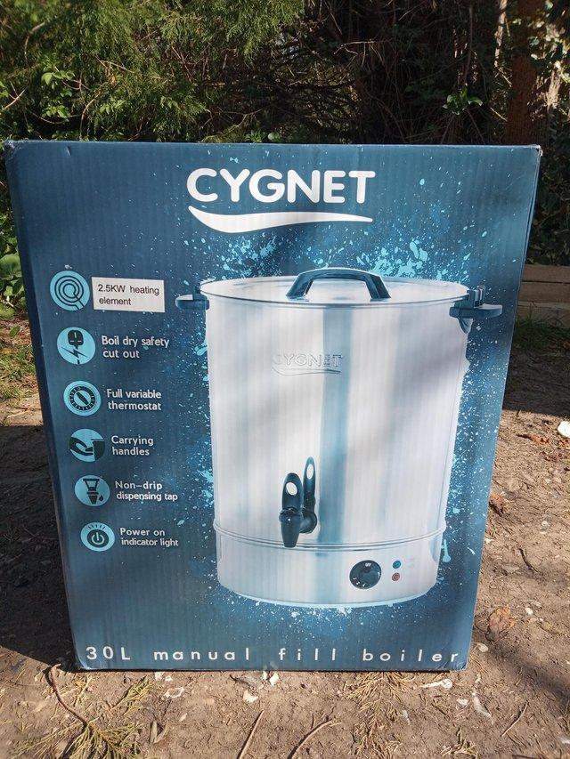 Preview of the first image of Cygnetwater boiler 30 litres, new.