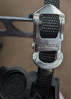 Image 4 of Pair Of Jendel Cycling Pedals with Integrated Toe Clip Cages
