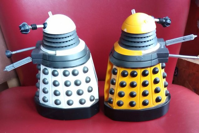 Image 4 of FOUR BBC Terry Nation Model Daleks