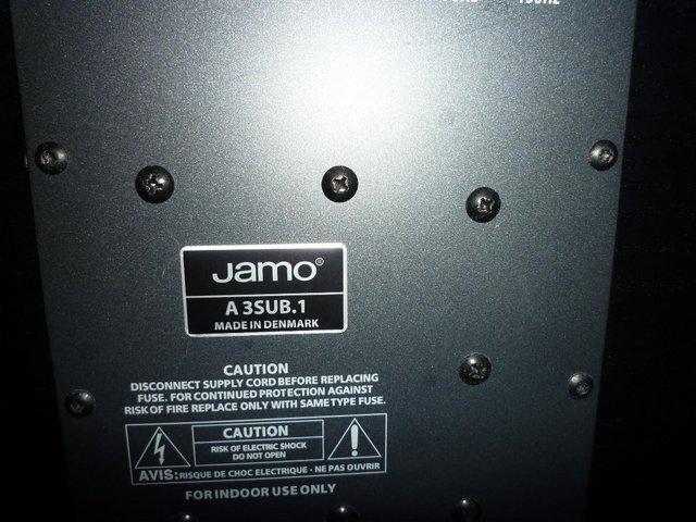 Preview of the first image of Jamo Subwoofer Made in Denmark.