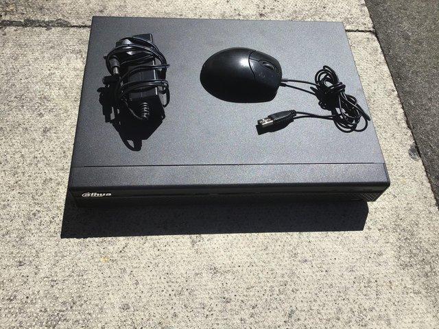 Preview of the first image of DAHUA CCTV DVR with HDD, opt. mouse and power supply..