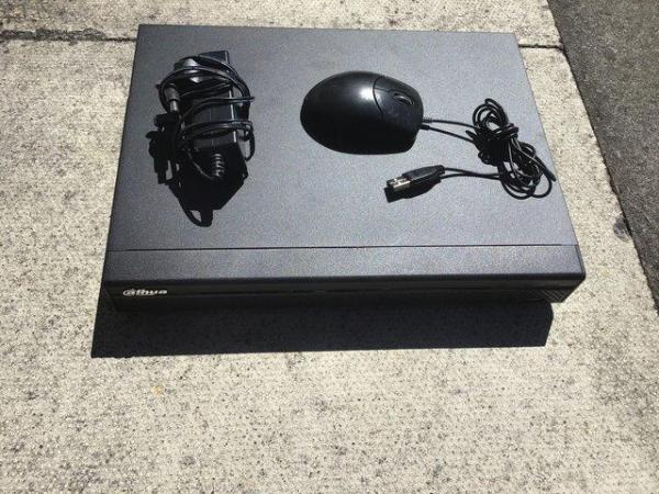 Image 1 of DAHUA CCTV DVR with HDD, opt. mouse and power supply.