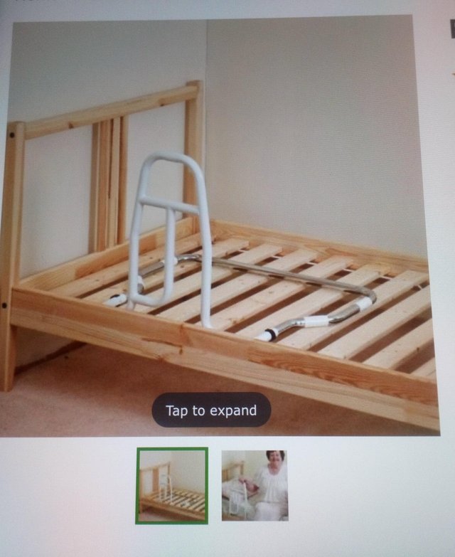 Preview of the first image of EASYFIT Bed Frame in White.