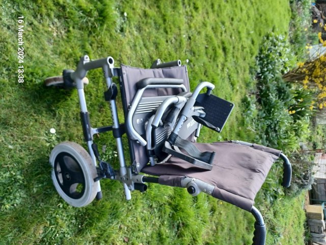 Preview of the first image of Sunrise Medical Breezy premium wheelchair.